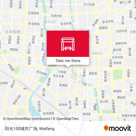 阳光100城市广场 map