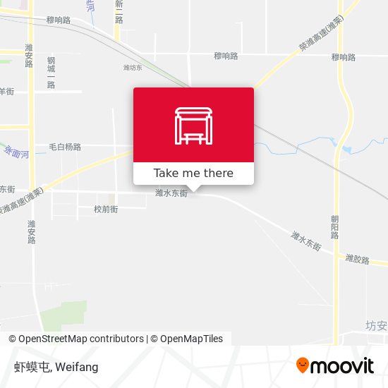 虾蟆屯 map