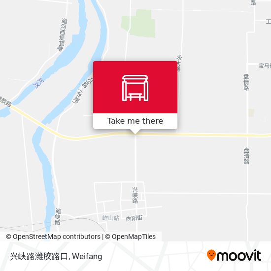 兴峡路潍胶路口 map