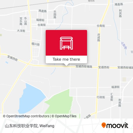 山东科技职业学院 map
