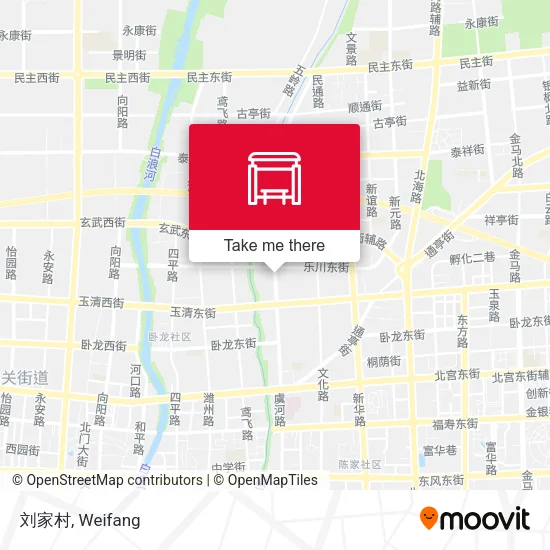 刘家村 map