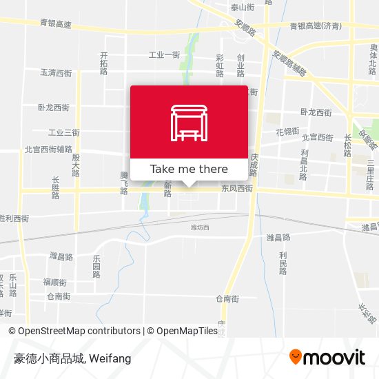 豪德小商品城 map