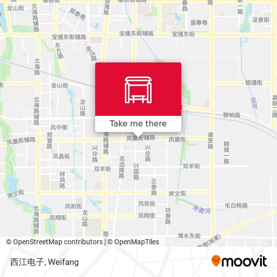 西江电子 map