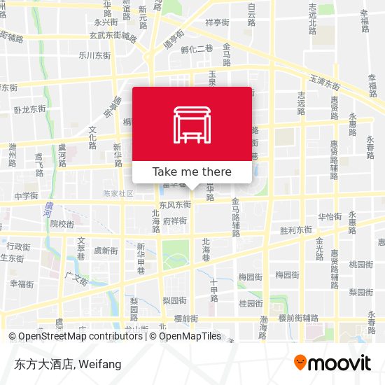 东方大酒店 map