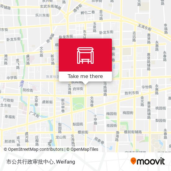 市公共行政审批中心 map
