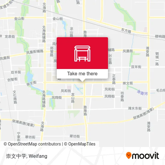 崇文中学 map