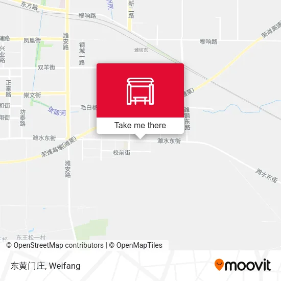 东黄门庄 map
