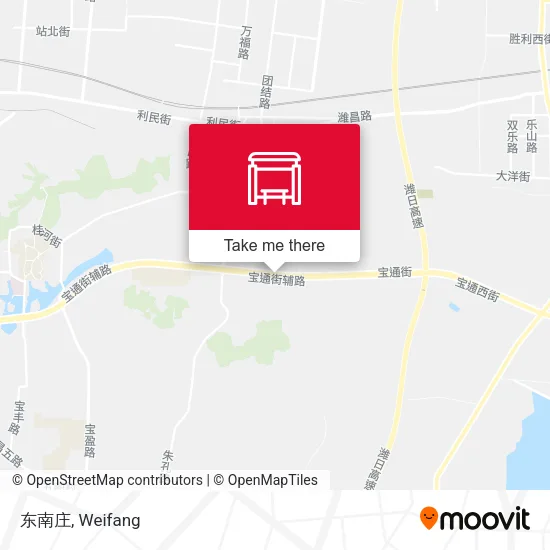 东南庄 map