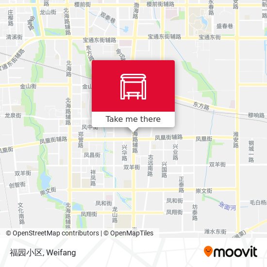 福园小区 map