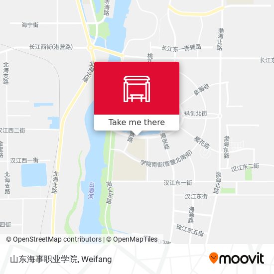 山东海事职业学院 map