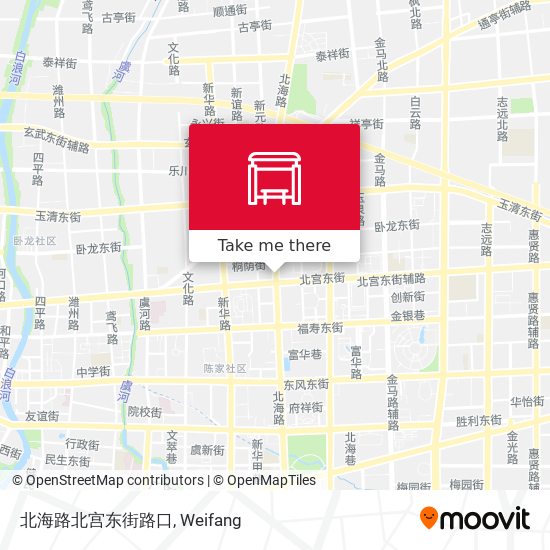 北海路北宫东街路口 map