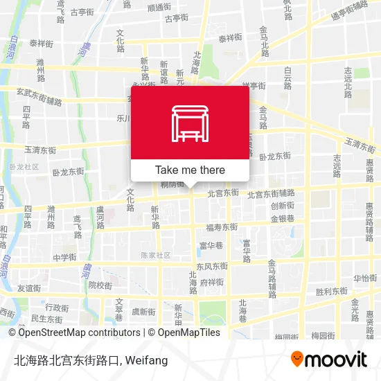 北海路北宫东街路口 map
