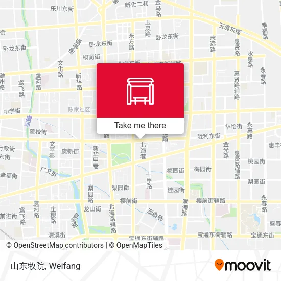 山东牧院 map