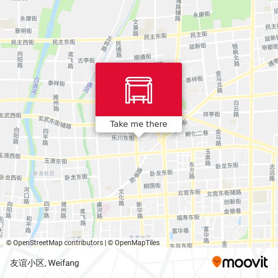 友谊小区 map