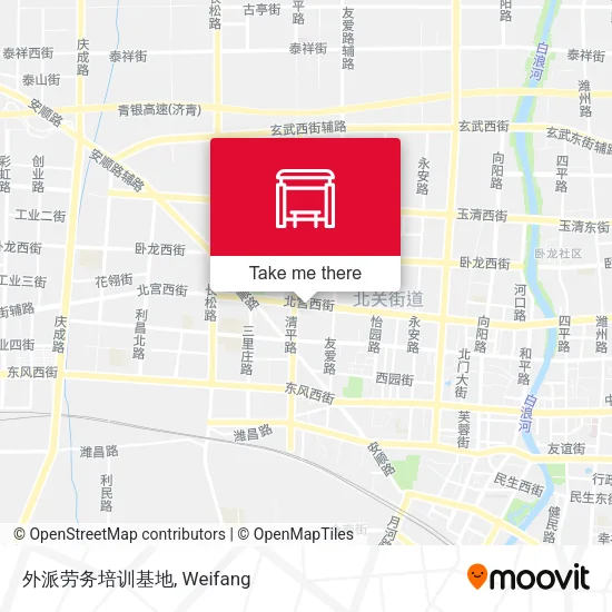 外派劳务培训基地 map