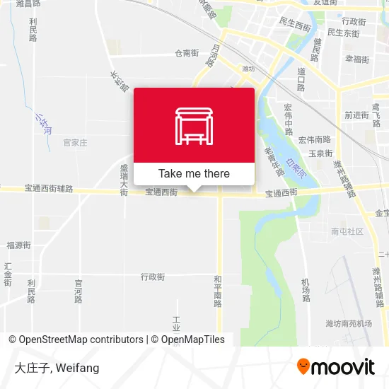 大庄子 map