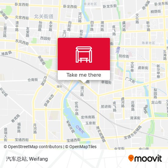 汽车总站 map