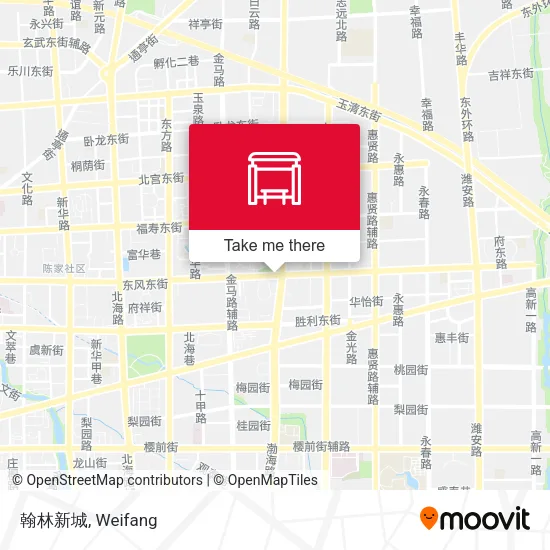翰林新城 map