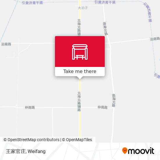 王家官庄 map