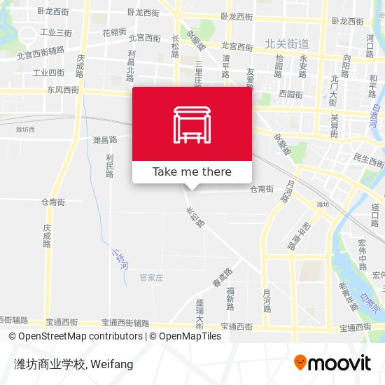 潍坊商业学校 map