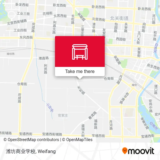 潍坊商业学校 map