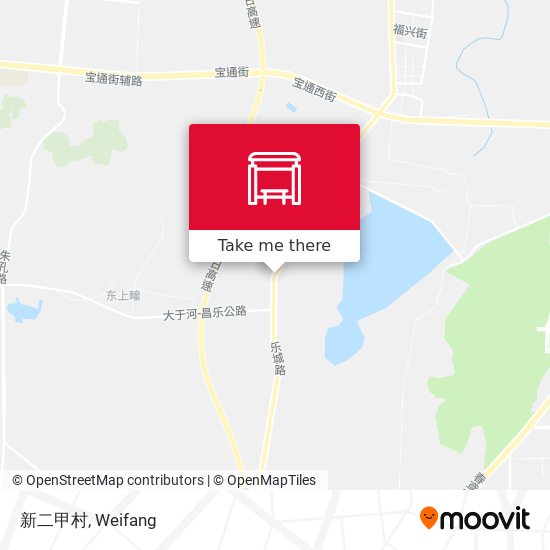 新二甲村 map