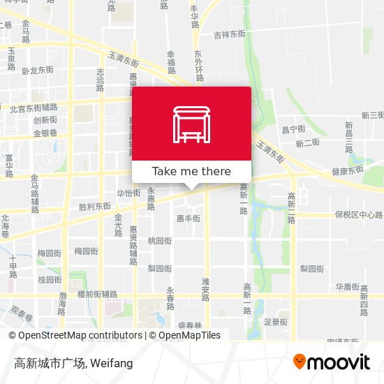 高新城市广场 map