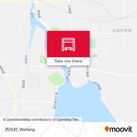 西扶村 map
