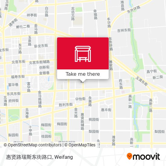 惠贤路瑞斯东街路口 map