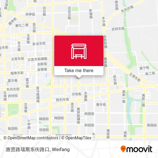 惠贤路瑞斯东街路口 map
