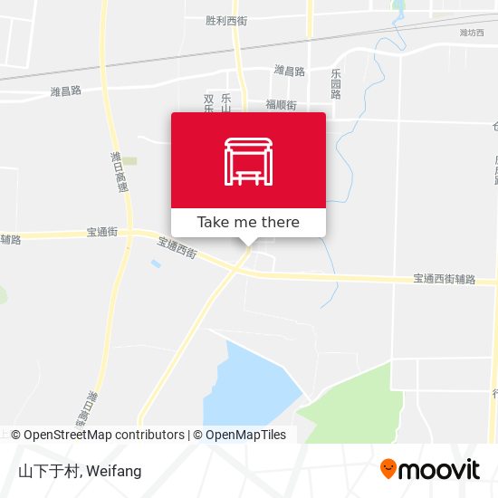 山下于村 map