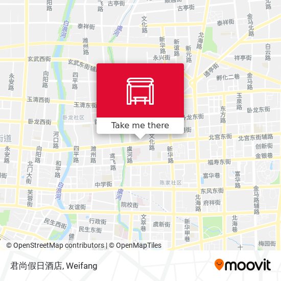 君尚假日酒店 map
