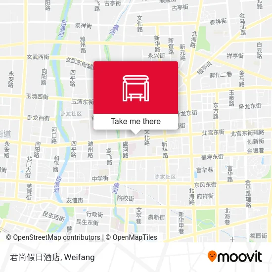 君尚假日酒店 map