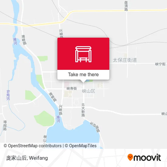 庞家山后 map
