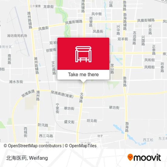 北海医药 map
