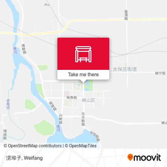 涝埠子 map