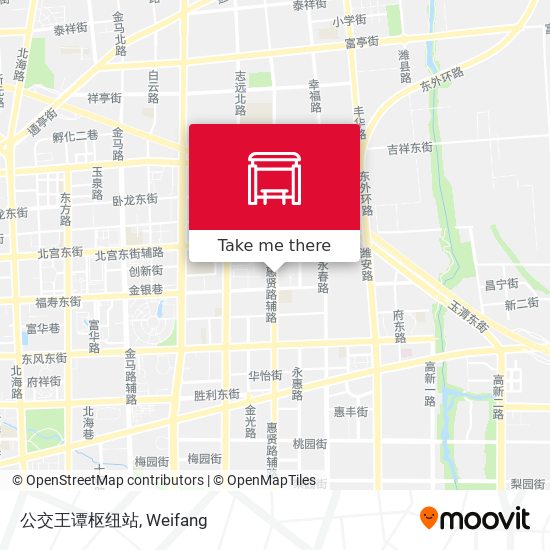 公交王谭枢纽站 map