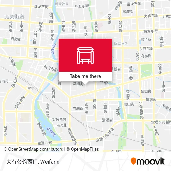 大有公馆西门 map