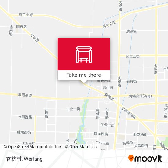 杏杭村 map