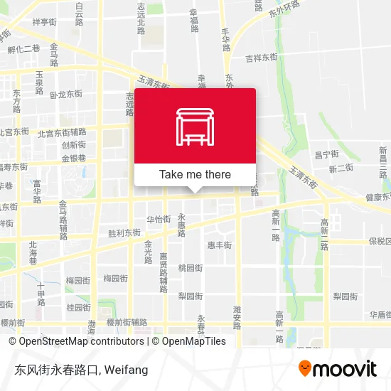 东风街永春路口 map
