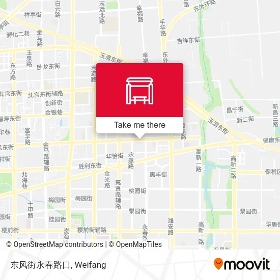东风街永春路口 map