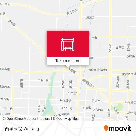 西城医院 map