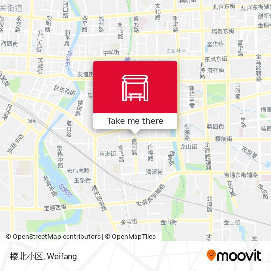 樱北小区 map