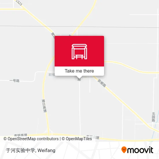 于河实验中学 map