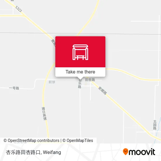 杏乐路田杏路口 map