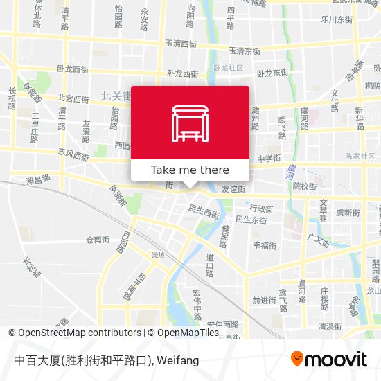 中百大厦(胜利街和平路口) map