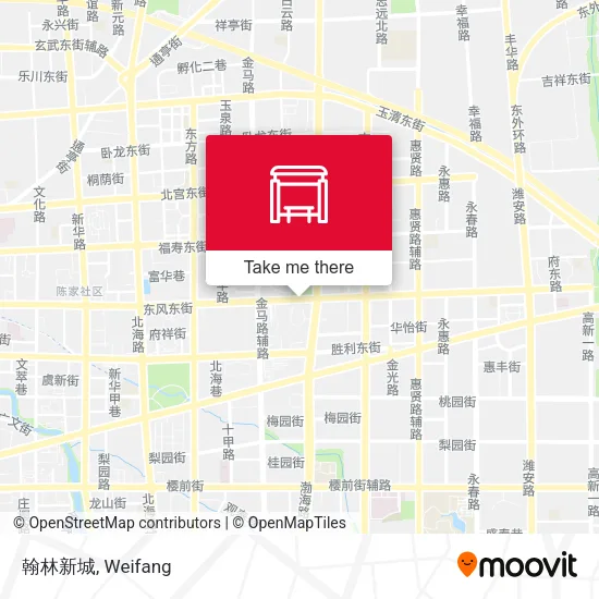 翰林新城 map