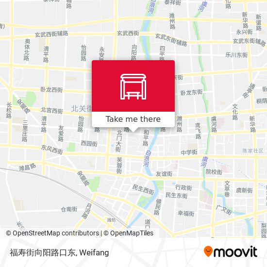 福寿街向阳路口东 map