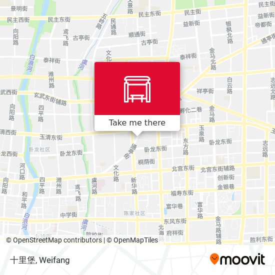 十里堡 map