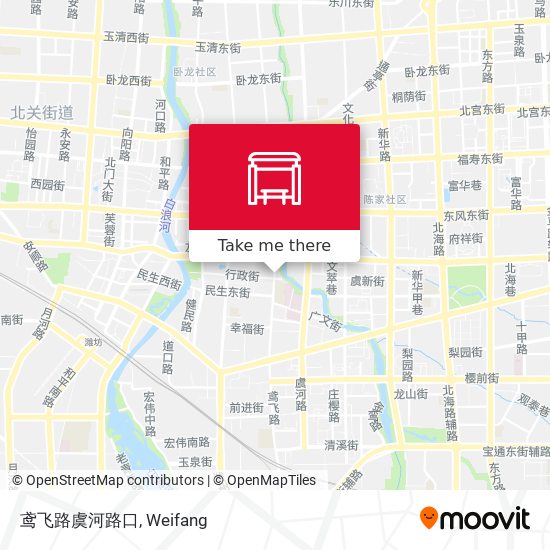 鸢飞路虞河路口 map